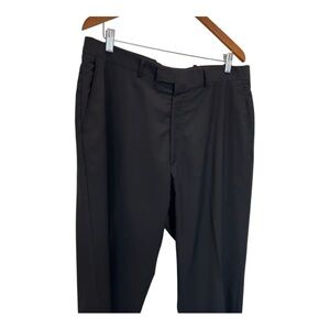 Burberry Men’s Tailored Suit Pants Wool Black  Size 36